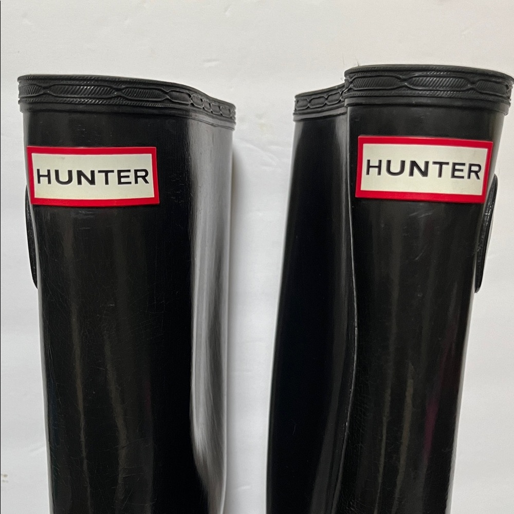 Hunter Black Women's Winter & Rain Boots - Picture 5 of 13